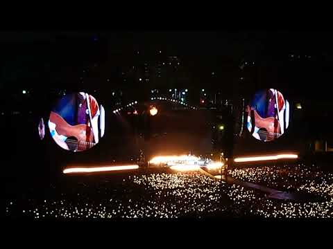 Coldplay Music of the Spheres World Tour in Kaohsiung -- Yellow