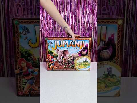 #shorts 🎲 Jumanji Stampede board game - the great Cooperative Adventure ⛰️🐘