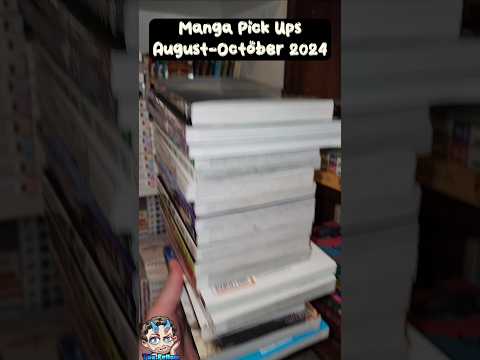 Manga Pick Ups August-October 2024