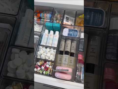 Guest bathroom restock 🌷 #asmr #asmrrestock #asmrorganiztion #satisfiyed #restock