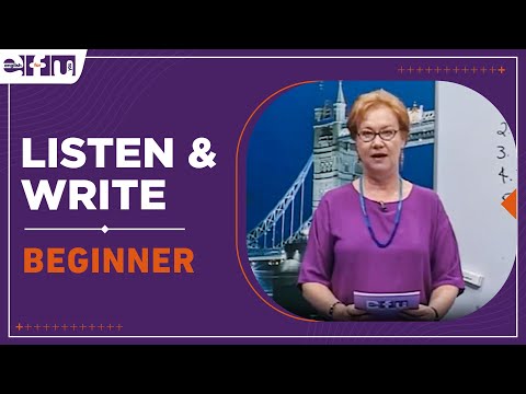 Let's Start English 88 - Lesson 14 / Listen&Write