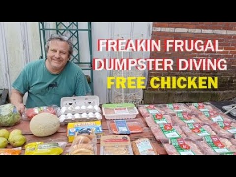 DUMPSTER DIVING FOR FREE CHICKEN THIGHS & SOME VALUABLE ADDITIONS TO OUR DOOMSDAY PREPPER SUPPLIES!