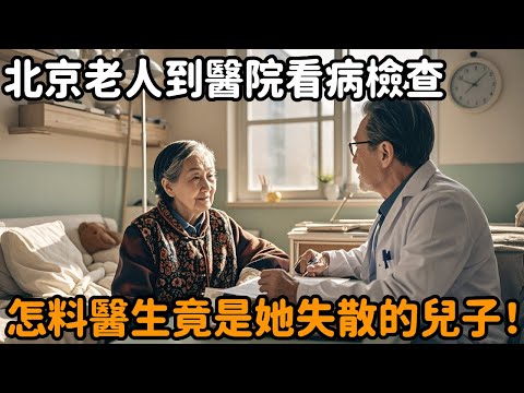 The old man in Beijing went to the hospital for examination  but how could the doctor be the son of