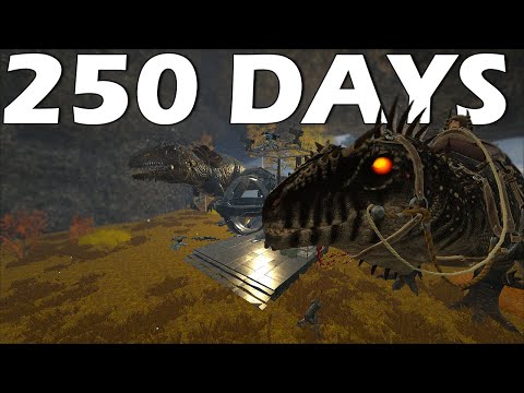 How A 30,000 Hour Tribe Survived 250 Days In Swamp Cave! | Ark PvP Full Wipe