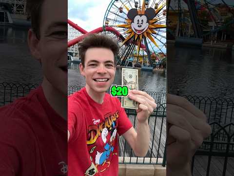 Can I Spend ONLY $20 at Disneyland?