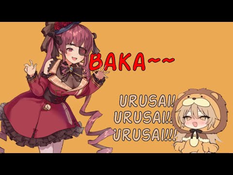 A Cute Lion Barking on Marine [Hololive Eng Sub]