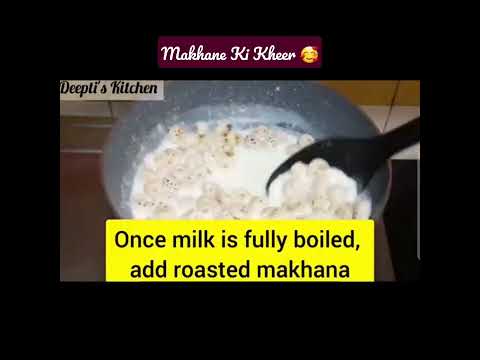 #shorts Makhane Ki Kheer | मखाने की खीर | Navratri Vrat | #makhanekikheer #viral #navratri ❤️