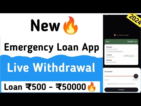 Hume Mila ₹7000 Ka Emergency Loan ! New Emergency Loan App | Emergency Loan New App 🔥✅