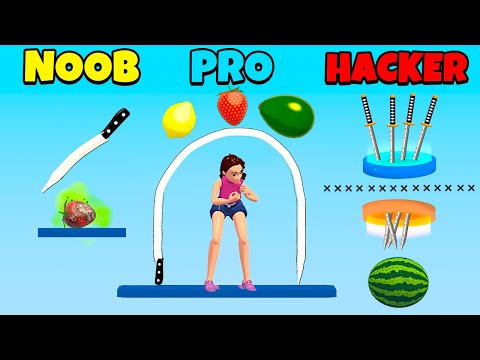 NOOB vs PRO vs HACKER - Draw Knife