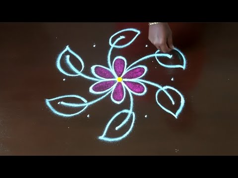 5*3 dots rangoli designs🌺thipkiyanji rangoli🌺muggulu🌺festival rangoli🌺vinayakar chaturthi kolam