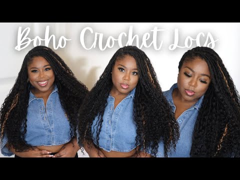 Boho Crochet Locs | Faux Individual Method | 2 hour install Tutorial | YWigs