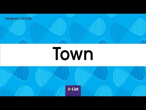 Vocabulary for Kids l Town