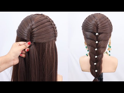 Ponytail Hairstyle For Long Hair | Easy Hairstyle Step By Step | Trendy Hairstyle For Teenagers