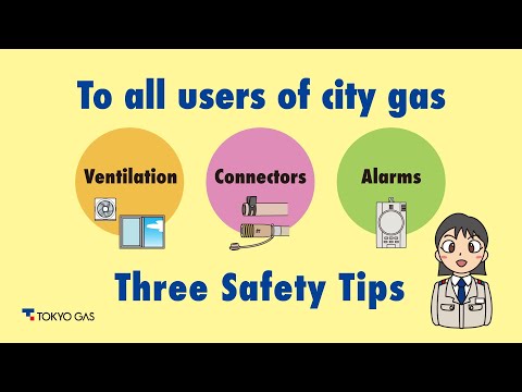 [TOKYO GAS] Three Points on How to Use Your Gas Appliances Safely ～東京ガス家庭用安全周知動画英語版～