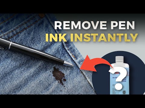 How To Remove Ink Stains From Clothes Easily & Effectively