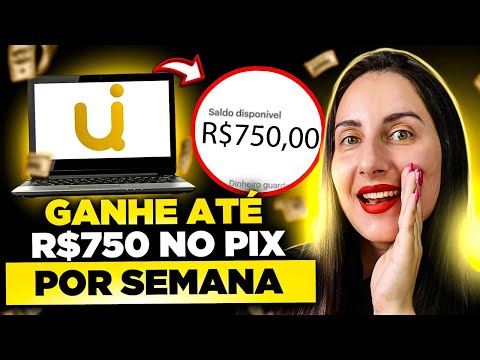 🔥GANHE ATÉ R$750 NO PIX POR SEMANA TRABALHANDO EM CASA NAS HORAS VAGAS