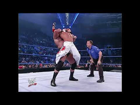 Rey Mysterio vs A-Train - WWE Smackdown 2003 Wrestling Match Highlights HD Edit