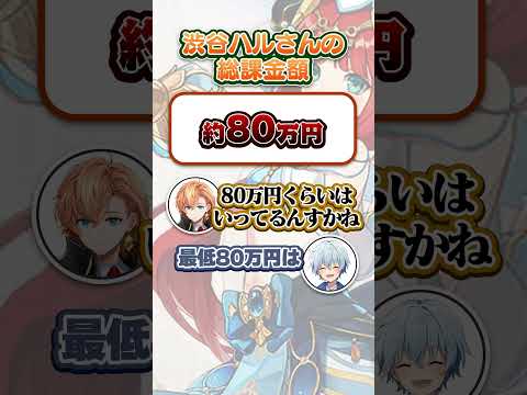 原神への課金額は言えてもメイプルへの課金額は絶対言えない渋ハル