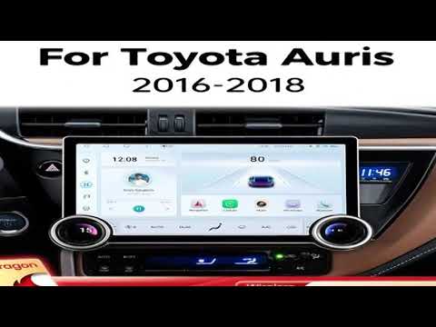 Ainavi 11.8inch Dual knobs Multimedia Player For Toyota Auris 2014 - 2018 Corolla Hybrid C