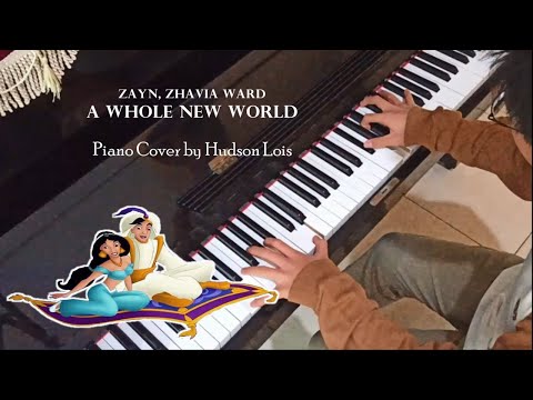 Aladdin - A Whole New World (Piano Cover by Hudson Lois)