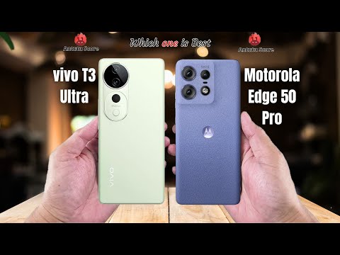 Vivo T3 Ultra vs Motorola Edge 50 Pro  Full comparison ⚡Which one is Best