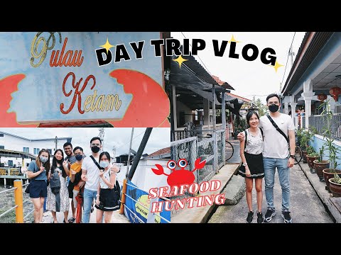 Pulau Ketam Day Trip Vlog 2022 | Seafood | Fishing Village