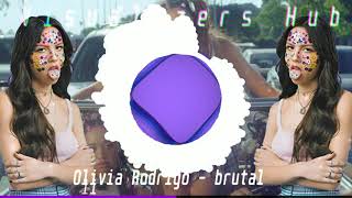 Olivia Rodrigo - brutal {BASS BOOSTED}Vhub Release *TRIPPY WARNING*