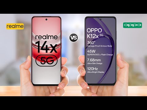 Realme 14x 5g vs Oppo K12x 5g || Full Comparison