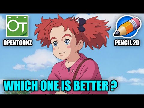 Opentoonz VS Pencil 2D