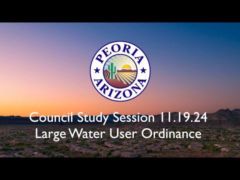 Council Study Session 11.19.24- Large Water User Ordinance