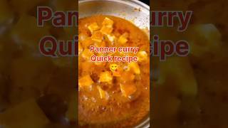 Panner Curry😋 Begginers Recipe #shorts #youtubeshorts #panner #recipe #ashortaday #begginers #viral