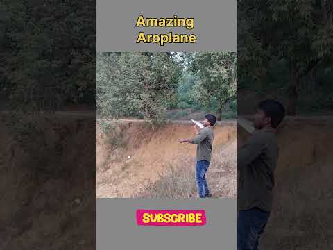 Amazing😆 aroplane testing⚡ with kagaj aroplane💥#diy#aroplane 💯👍👍