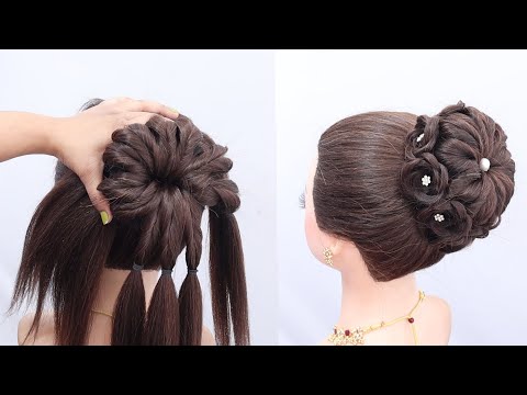 Elegant Juda Hairstyle For Wedding | Beautiful Hairstyle  For Bridal | Hairstyle for Girls