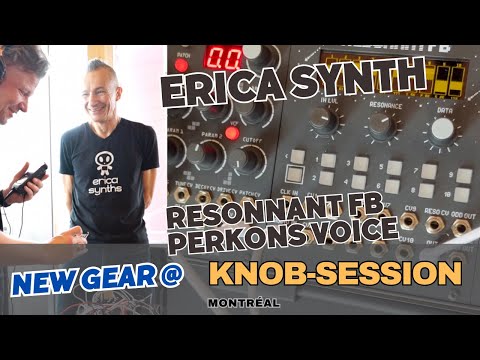 Erica Synths new Resonant FB and Perkons Voice - Knob-Session 2024