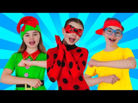 ARAM SAM SAM & Superheroes Team - Dance Kids Songs