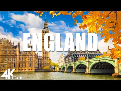 Autumn England 4K Ultra HD • Stunning Footage England, Scenic Relaxation Film with Calming Music.