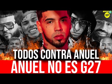 ANUEL NO ES G27: TODOS CONTRA ANUEL AA! YOVNGCHIMI, FARRUKO, ARCANGEL, TEKASHI, MOLUSCO TV, TEMPO