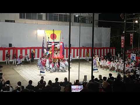 長崎くんち 弓矢八幡祝い船 フトーマワーレ♫ くんちの夕べ 中央公園