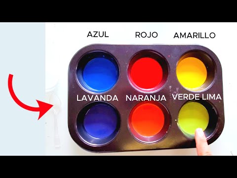 Creando 3 Colores con la Mezcla de Colores Primarios