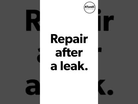 Bathroom repair #atandc #bathroomleak #repair