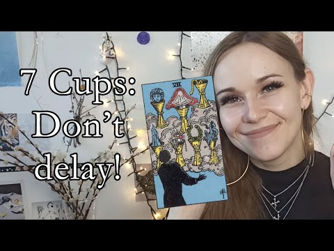 Deep Tarot Talk: 7 of Cups ❓ Indecision & Overwhelm  [Tarot Study]