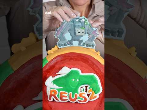 I made a world cake and 3 cookie giants from Reus 2 [ad]🌎🎂🍪