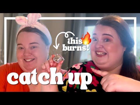 LET'S CATCH UP | grwm while i burn my eyes out! | 2024