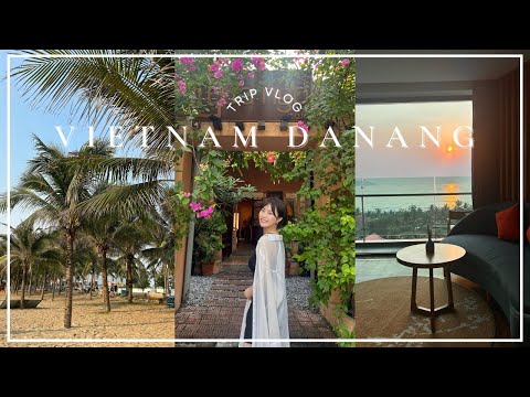 VLOG. ベトナム旅vol.1🇻🇳｜ダナン観光｜香港乗換え✈︎ ｜母娘旅行｜ミーケービーチ｜ダナン大聖堂｜ハン市場