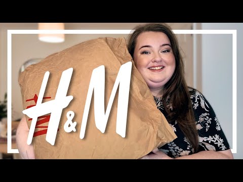 50% CUTE 50% BAD! H&M PLUS SIZE HAUL | try on sesh | 2024