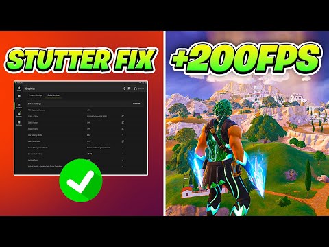 How To Fix FPS Drops & Stutter in Fortnite! 🔧 (Stable FPS & No Lag)