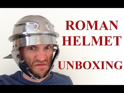 Roman helmet unboxing + review ・Imperial Gallic (type A) / Weisenau Replica by Deepeeka