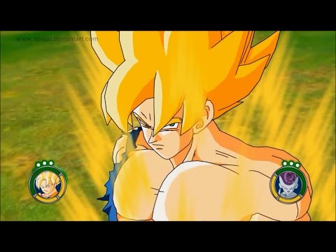 Goku Super Saiyan Transformation (DBXV2 Song) - Dragon Ball Raging Blast 3 by Treevax