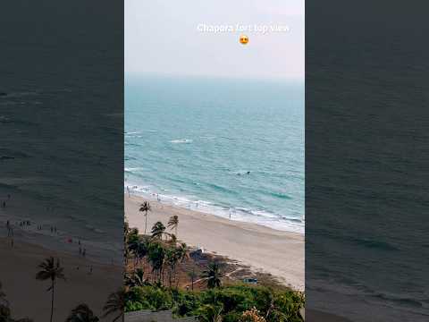 🥹😍Chapora fort top view🥹 #subscribe #youtube #beach #chaporafort #goa #goals