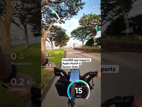 Insta360 app now supports Apple Heath and Garmin